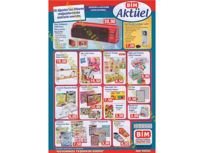 Bim 28 Austos 2015 Aktel rnler Bror - 2