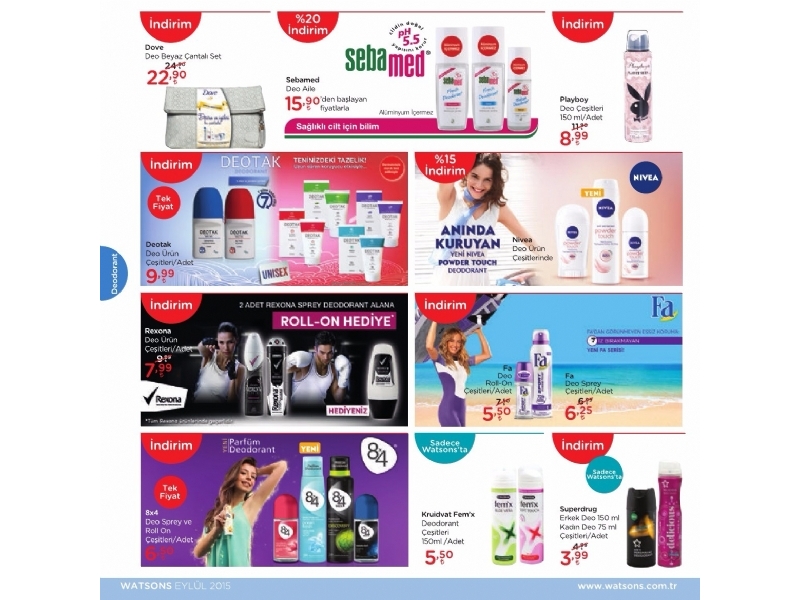 Watsons Eyl�l 2015 Katalo�u - 28