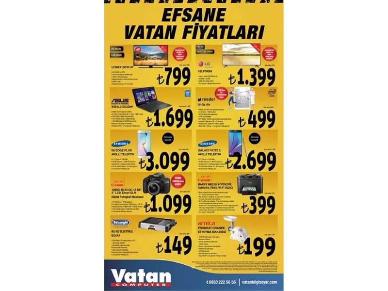 Vatan Bilgisayar 4 - 6 Eyll 2015 Haftasonu Bror