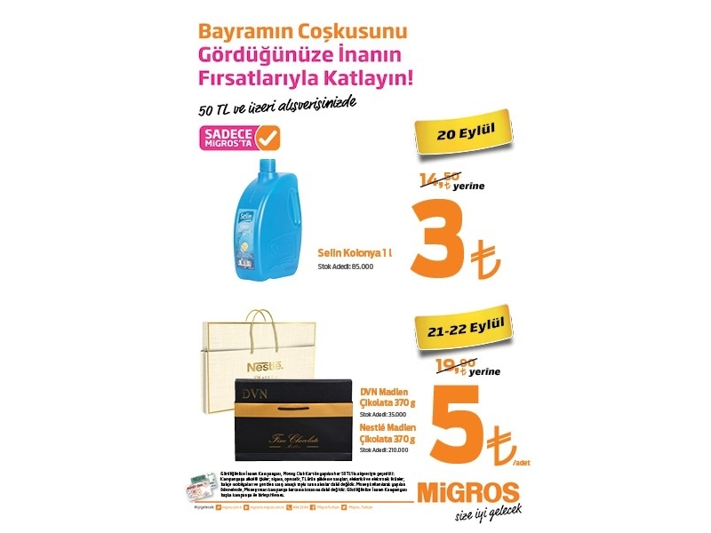 Migros 17-30 Eyll 2015 - 2
