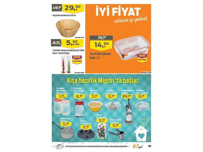 Migros 15-28 Ekim 2015 Katalogu - 56