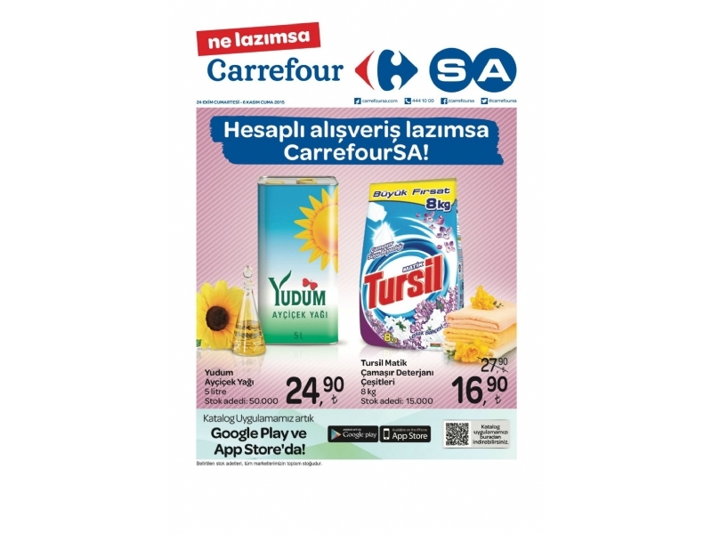 CarrefourSA 24 Ekim - 6 Kasm 2015 - 1