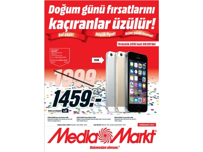 Media Markt Bursa ve Antalya - 7