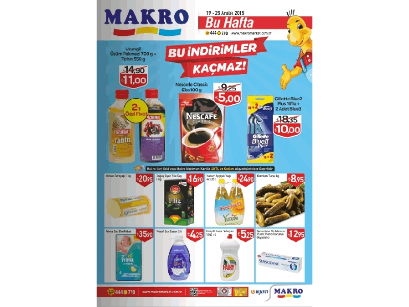 Makro Market 19 - 25 Aralk - 1