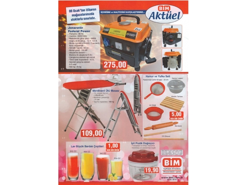 Bim 8 Ocak Aktel rnler - 2