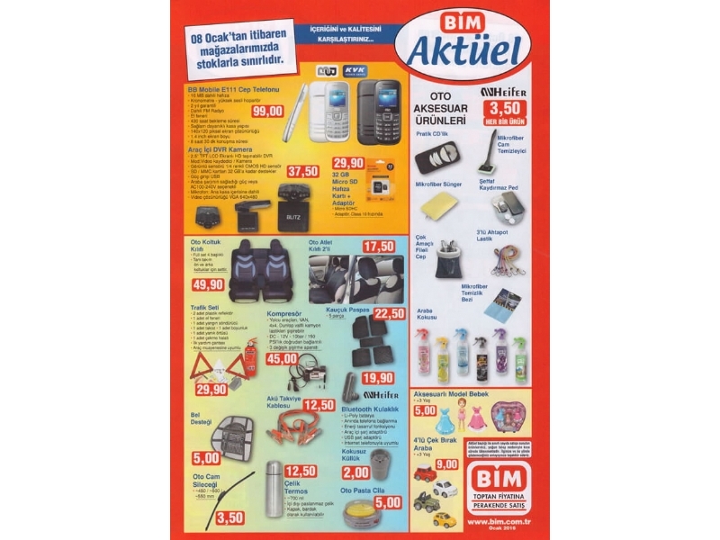 Bim 8 Ocak Aktel rnler - 1