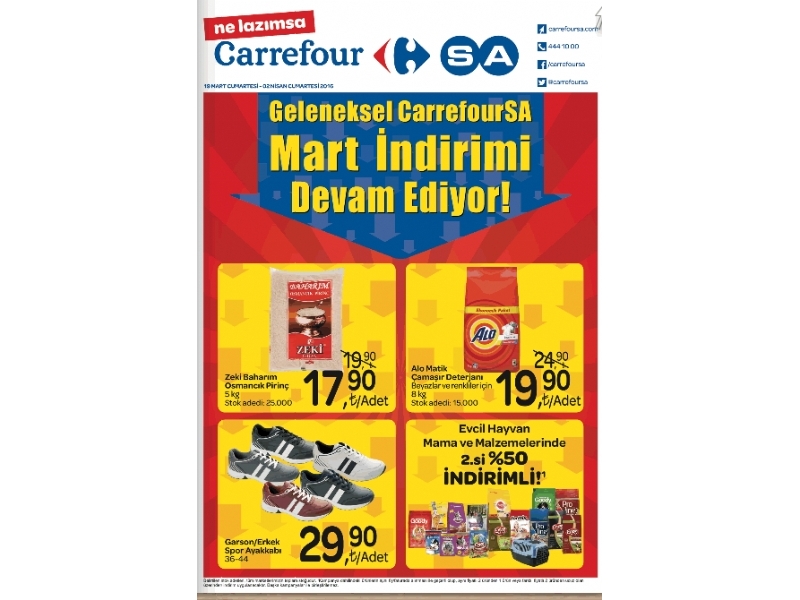 CarrefourSA 19 Mart - 2 Nisan Katalou - 1