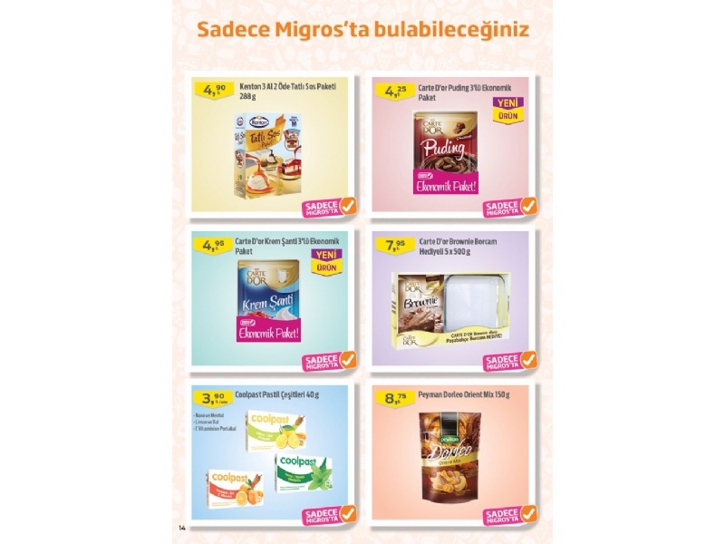 Migros 28 Nisan - 11 Mays - 12