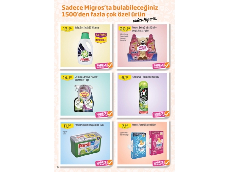 Migros 28 Nisan - 11 Mays - 14