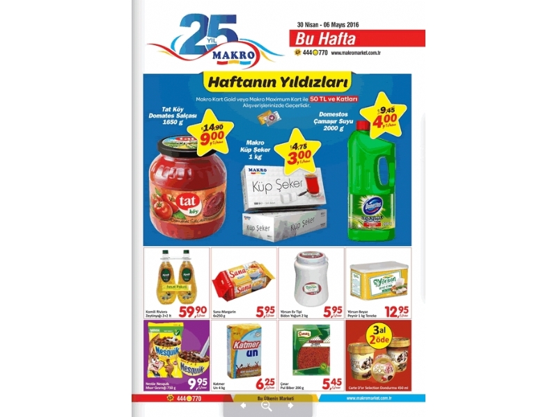 Makro Market 30 Nisan - 6 Mays - 1