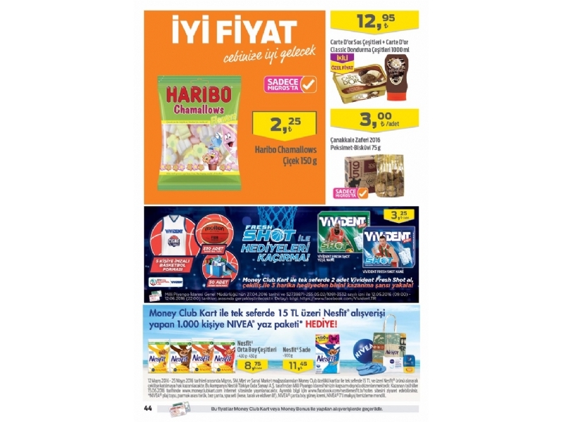 Migros 12 - 25 Mays Migroskop - 40