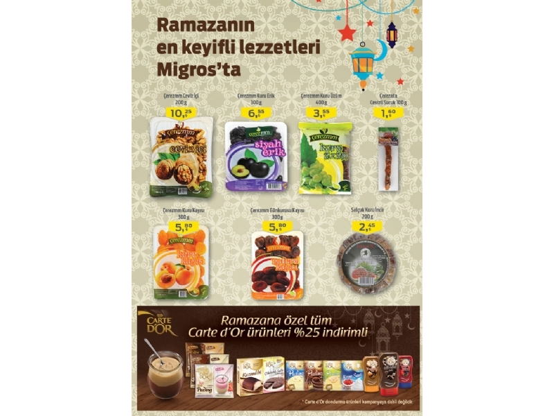 Migros 26 Mays - 8 Haziran - 10
