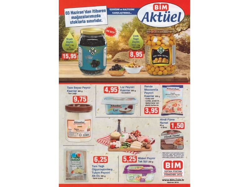 Bim 3 Haziran Aktel rnler - 2