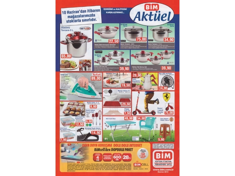 Bim 10 Haziran Aktel rnler - 1