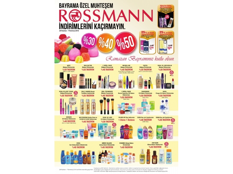 Rossmann Ramazan Bayram - 1