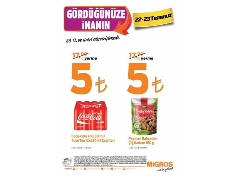 Migros 21 Temmuz - 3 Austos Migroskop - 3