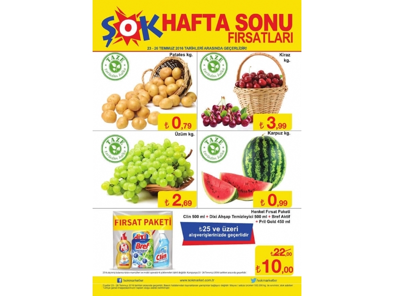 ok Market Haftasonu 23 - 26 Temmuz - 2