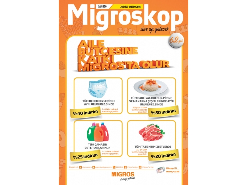 Migros 29 Eyll - 12 Ekim Migroskop - 1