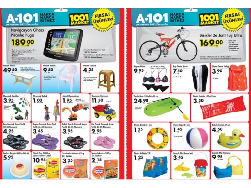A101 Market 9 Haziran 2011 Frsat rnleri Bror