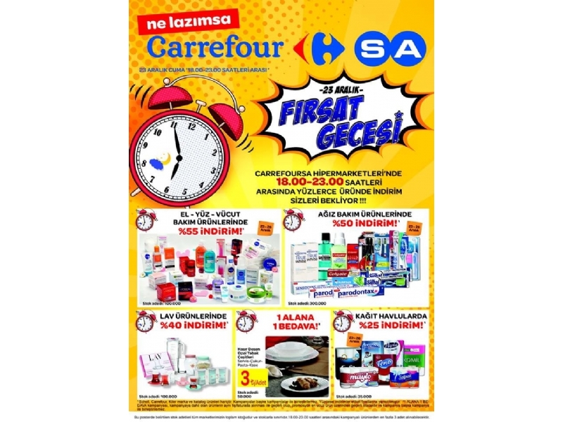 CarrefourSA 23 Aralk Frsat Gecesi - 2