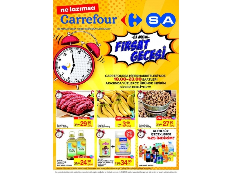 CarrefourSA 23 Aralk Frsat Gecesi - 3