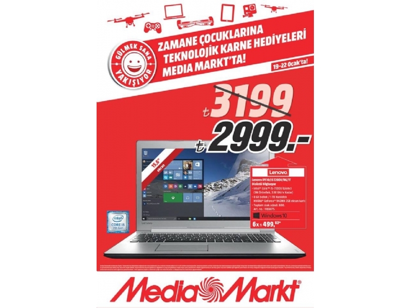 Media Markt Karne Hediyesi - 1