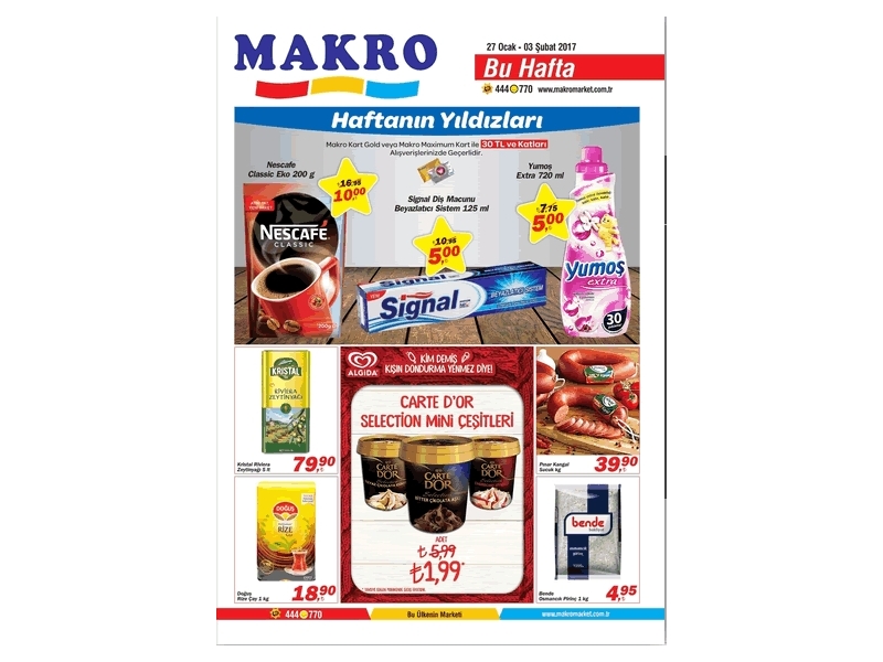 Makro Market 27 Ocak - 3 ubat - 1