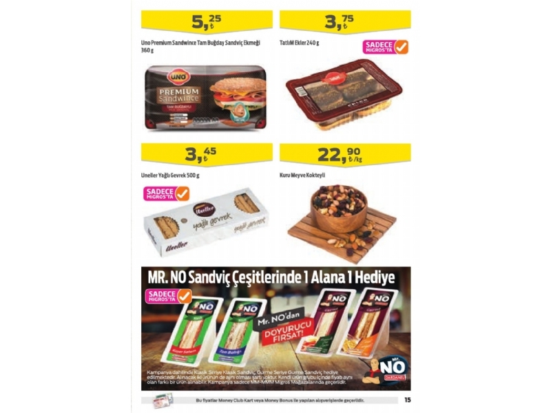 Migros 16 ubat - 1 Mart Migroskop - 15