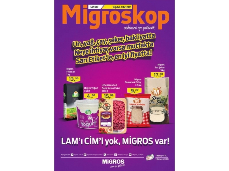 Migros 16 ubat - 1 Mart Migroskop - 52