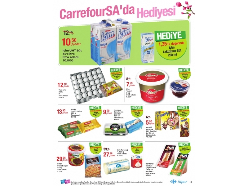 CarrefourSA 30 Mart - 12 Nisan - 13