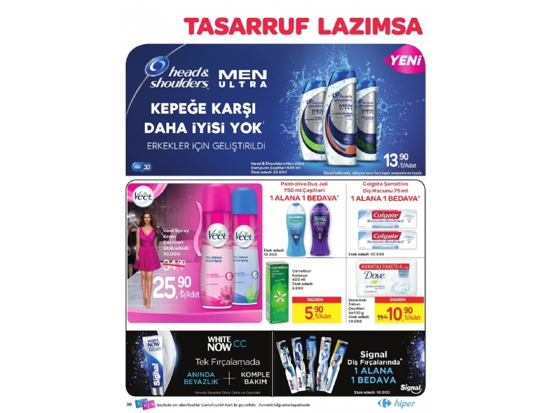 CarrefourSA 30 Mart - 12 Nisan - 30