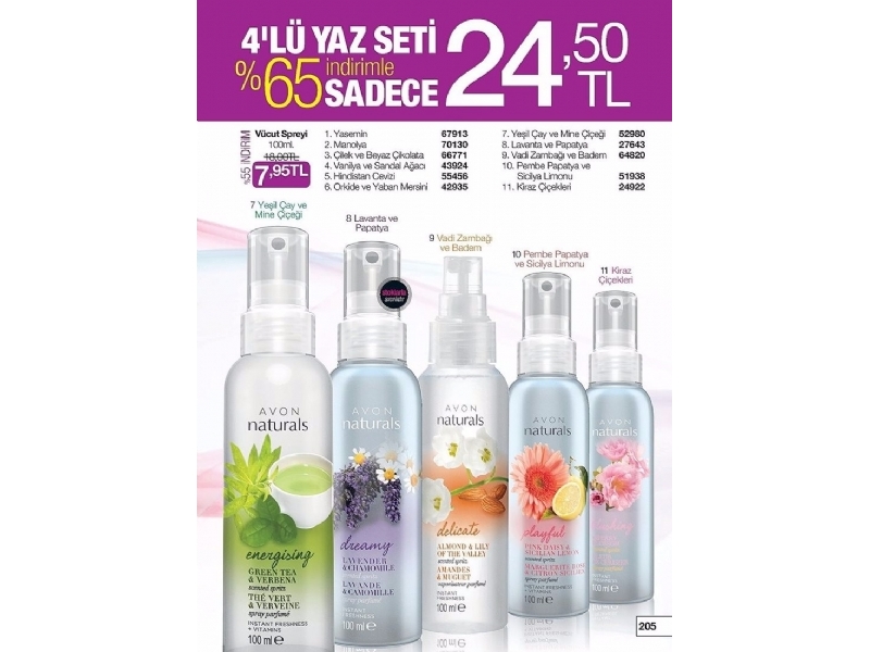 Avon 9 Haziran - 7 Temmuz - 205