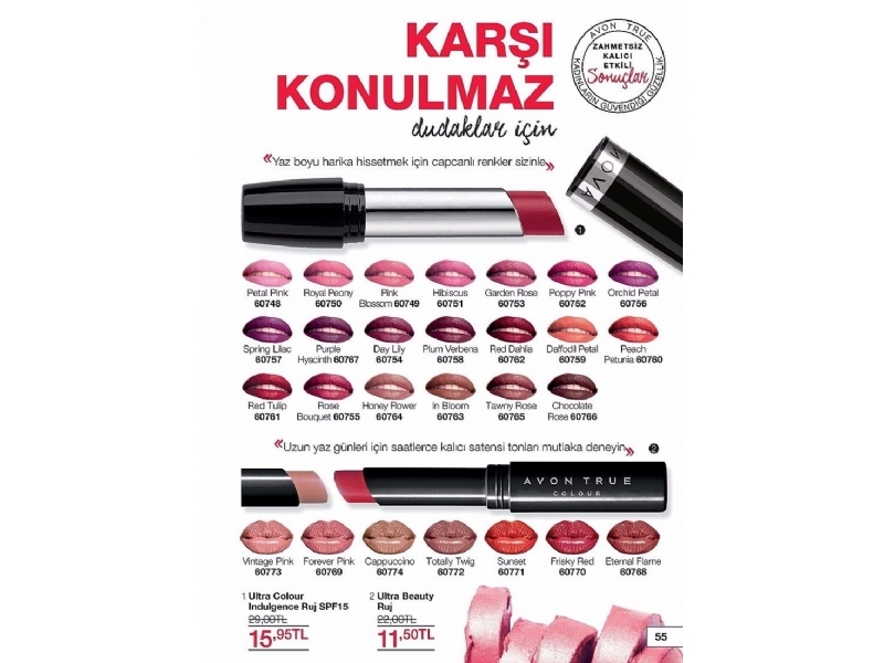 Avon 9 Haziran - 7 Temmuz - 55