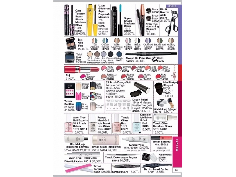 Avon 9 Haziran - 7 Temmuz - 65