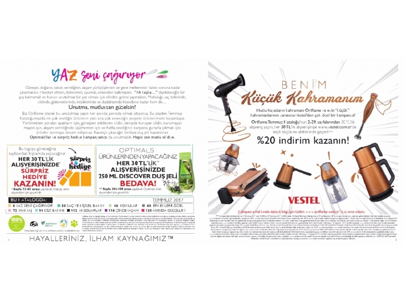 Oriflame Temmuz 2017 - 3