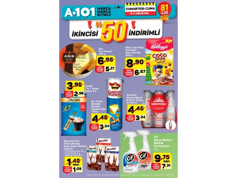 A101 5 - 11 Austos Haftann Yldzlar - 2