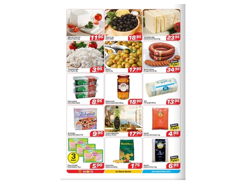 Makro Market 11 - 18 Austos - 2