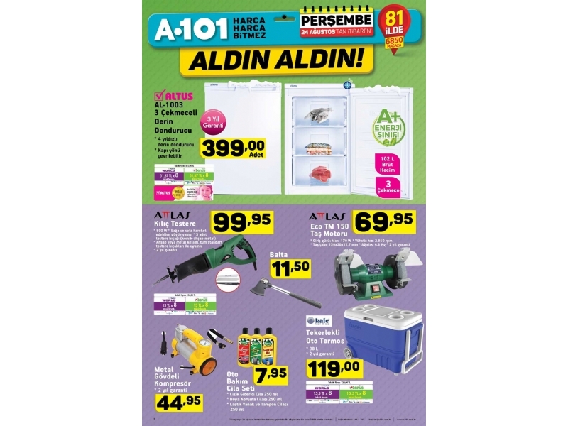 A101 24 Austos Aldn Aldn - 1