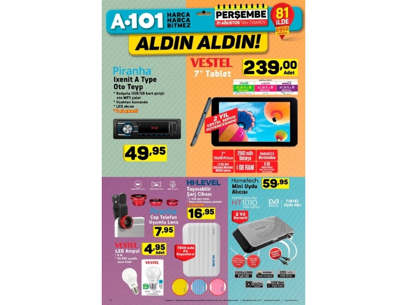 A101 31 Austos Aldn Aldn - 2