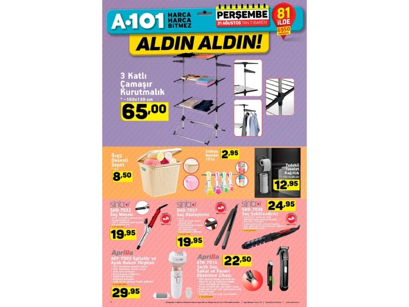 A101 31 Austos Aldn Aldn - 3