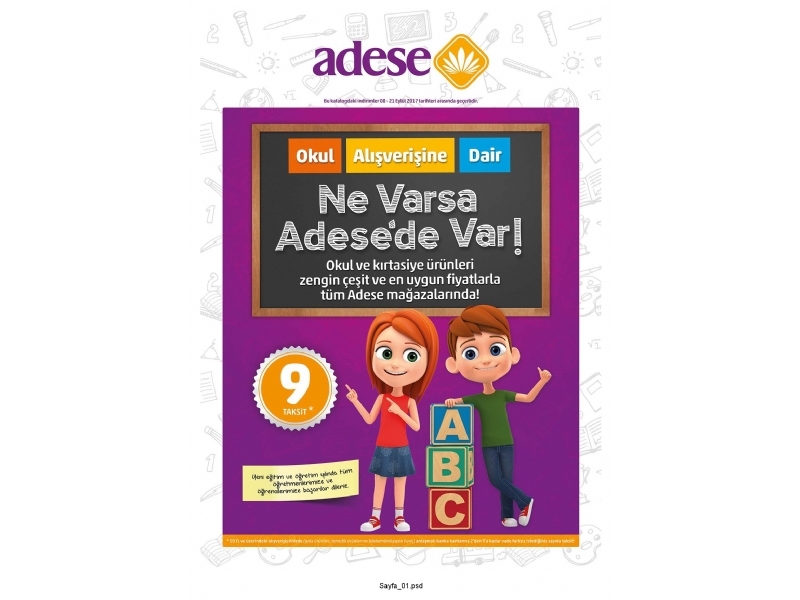 Adese 8 - 21 Eyll Krtasiye Katalou - 1