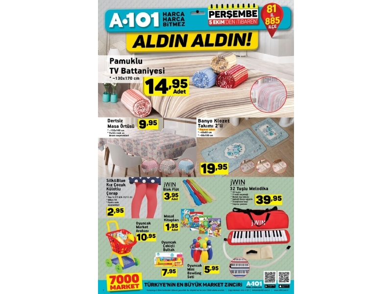 A101 5 Ekim Aldn Aldn - 5