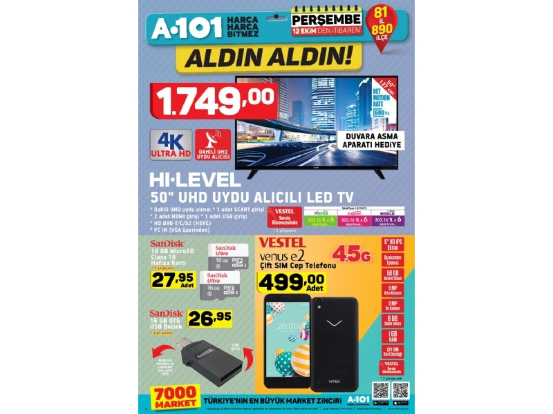 A101 12 Ekim Aldn Aldn - 1