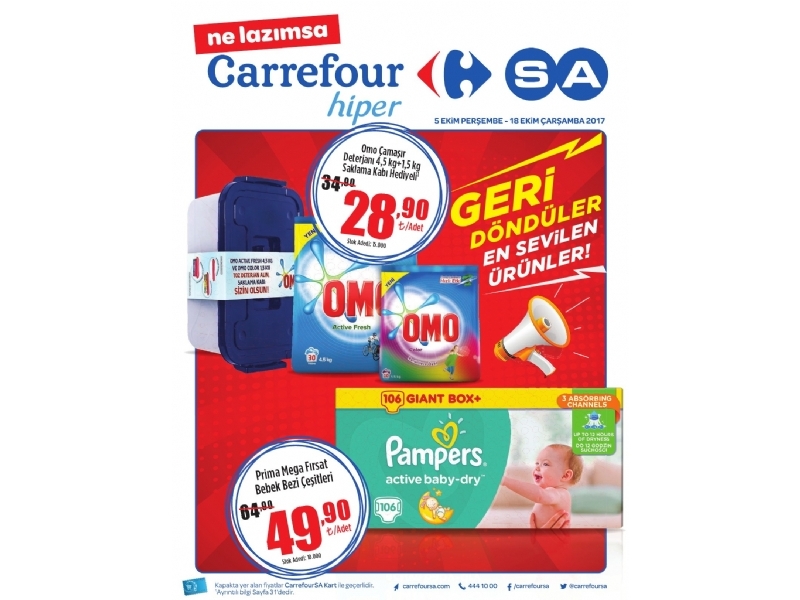 CarrefourSA 5 - 18 Ekim - 1