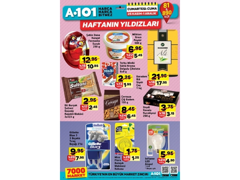 A101 25 Kasm - 1 Aralk Haftann Yldzlar - 3