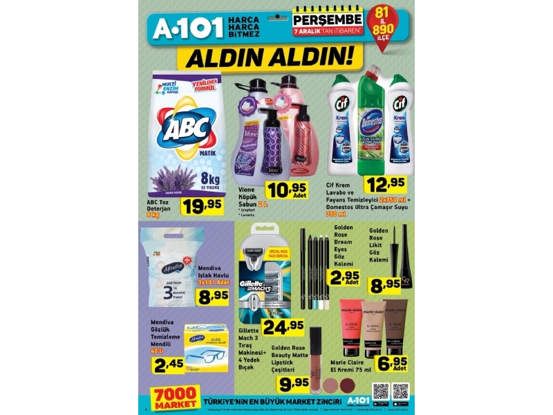 A101 7 Aralk Aldn Aldn - 7