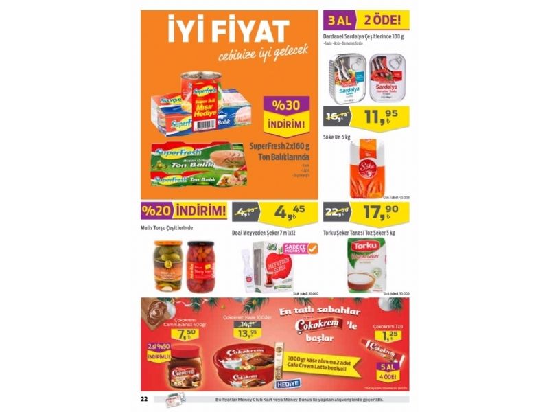 Migros 30 Kasm - 13 Aralk - 22