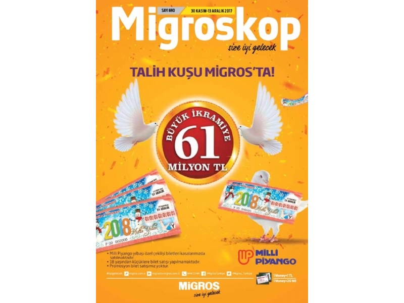 Migros 30 Kasm - 13 Aralk - 50