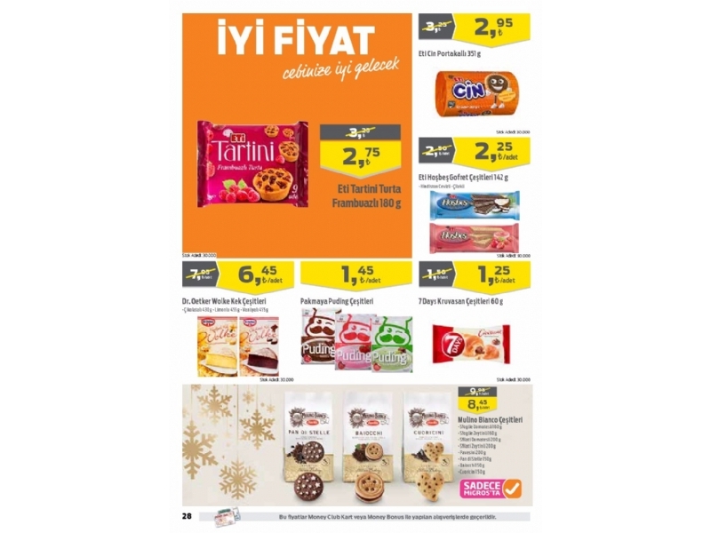 Migros 30 Kasm - 13 Aralk - 28