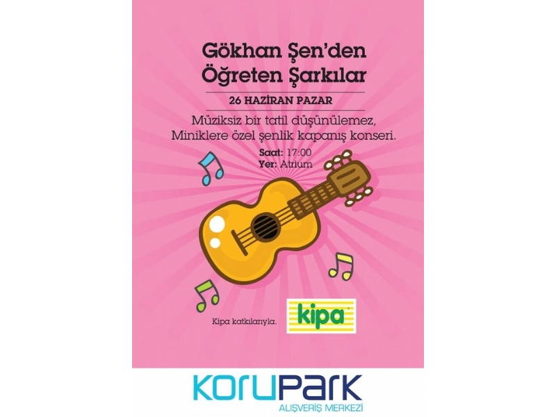 Gkhan en Korupark Konseri